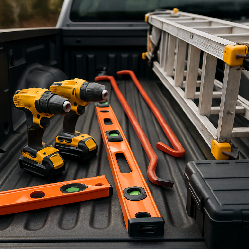 Local contractor with tools ready to handle specialty hurricane prep work